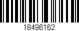Código de barras (EAN, GTIN, SKU, ISBN): '18496162'