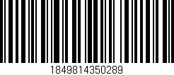 Código de barras (EAN, GTIN, SKU, ISBN): '1849814350289'