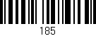 Código de barras (EAN, GTIN, SKU, ISBN): '185'