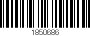 Código de barras (EAN, GTIN, SKU, ISBN): '1850686'