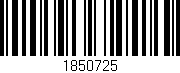 Código de barras (EAN, GTIN, SKU, ISBN): '1850725'