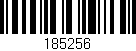Código de barras (EAN, GTIN, SKU, ISBN): '185256'