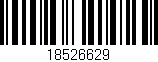 Código de barras (EAN, GTIN, SKU, ISBN): '18526629'