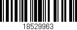 Código de barras (EAN, GTIN, SKU, ISBN): '18529963'
