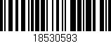 Código de barras (EAN, GTIN, SKU, ISBN): '18530593'