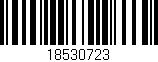 Código de barras (EAN, GTIN, SKU, ISBN): '18530723'