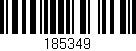 Código de barras (EAN, GTIN, SKU, ISBN): '185349'