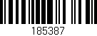 Código de barras (EAN, GTIN, SKU, ISBN): '185387'