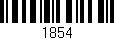 Código de barras (EAN, GTIN, SKU, ISBN): '1854'