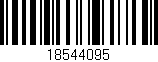 Código de barras (EAN, GTIN, SKU, ISBN): '18544095'