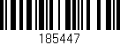 Código de barras (EAN, GTIN, SKU, ISBN): '185447'