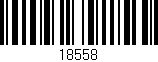 Código de barras (EAN, GTIN, SKU, ISBN): '18558'
