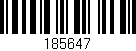 Código de barras (EAN, GTIN, SKU, ISBN): '185647'