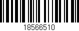 Código de barras (EAN, GTIN, SKU, ISBN): '18566510'