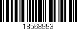 Código de barras (EAN, GTIN, SKU, ISBN): '18568993'