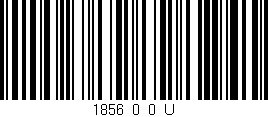 Código de barras (EAN, GTIN, SKU, ISBN): '1856_0_0_U'