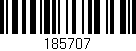 Código de barras (EAN, GTIN, SKU, ISBN): '185707'
