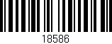 Código de barras (EAN, GTIN, SKU, ISBN): '18586'