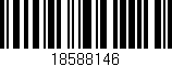 Código de barras (EAN, GTIN, SKU, ISBN): '18588146'