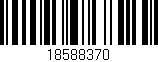 Código de barras (EAN, GTIN, SKU, ISBN): '18588370'