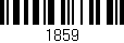 Código de barras (EAN, GTIN, SKU, ISBN): '1859'