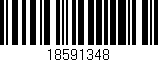 Código de barras (EAN, GTIN, SKU, ISBN): '18591348'