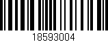 Código de barras (EAN, GTIN, SKU, ISBN): '18593004'