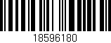 Código de barras (EAN, GTIN, SKU, ISBN): '18596180'