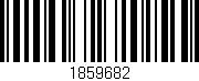 Código de barras (EAN, GTIN, SKU, ISBN): '1859682'