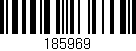 Código de barras (EAN, GTIN, SKU, ISBN): '185969'