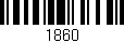 Código de barras (EAN, GTIN, SKU, ISBN): '1860'