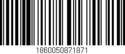 Código de barras (EAN, GTIN, SKU, ISBN): '1860050871871'