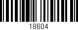 Código de barras (EAN, GTIN, SKU, ISBN): '18604'