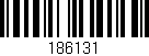 Código de barras (EAN, GTIN, SKU, ISBN): '186131'