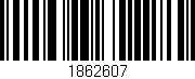 Código de barras (EAN, GTIN, SKU, ISBN): '1862607'