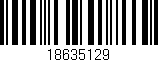 Código de barras (EAN, GTIN, SKU, ISBN): '18635129'