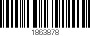 Código de barras (EAN, GTIN, SKU, ISBN): '1863878'