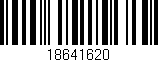 Código de barras (EAN, GTIN, SKU, ISBN): '18641620'