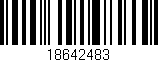 Código de barras (EAN, GTIN, SKU, ISBN): '18642483'