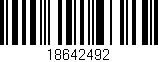 Código de barras (EAN, GTIN, SKU, ISBN): '18642492'