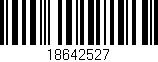 Código de barras (EAN, GTIN, SKU, ISBN): '18642527'