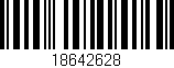 Código de barras (EAN, GTIN, SKU, ISBN): '18642628'