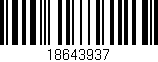 Código de barras (EAN, GTIN, SKU, ISBN): '18643937'