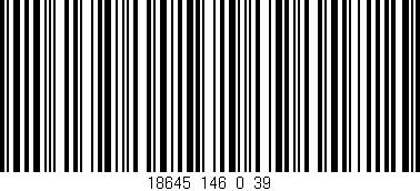 Código de barras (EAN, GTIN, SKU, ISBN): '18645_146_0_39'