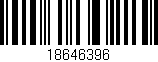 Código de barras (EAN, GTIN, SKU, ISBN): '18646396'