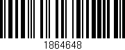 Código de barras (EAN, GTIN, SKU, ISBN): '1864648'