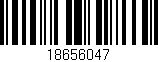 Código de barras (EAN, GTIN, SKU, ISBN): '18656047'