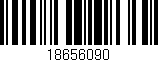 Código de barras (EAN, GTIN, SKU, ISBN): '18656090'
