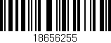 Código de barras (EAN, GTIN, SKU, ISBN): '18656255'