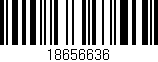 Código de barras (EAN, GTIN, SKU, ISBN): '18656636'